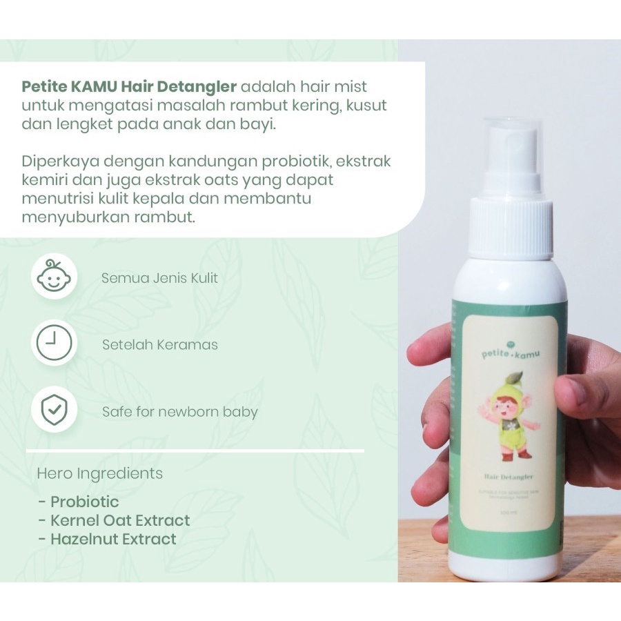 PETITE KAMU Hair Detangler