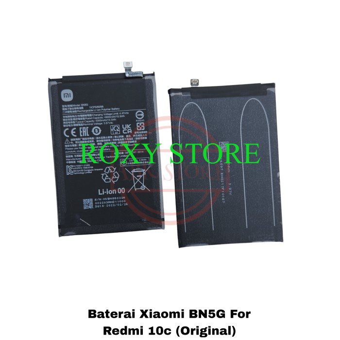 BATRE BATERAI BATTERY XIAOMI BN5G FOR REDMI 10C ORIGINAL