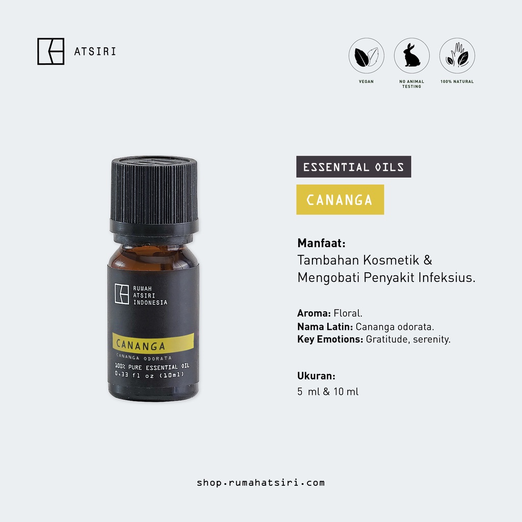 Cananga Essential Oil - Rumah Atsiri