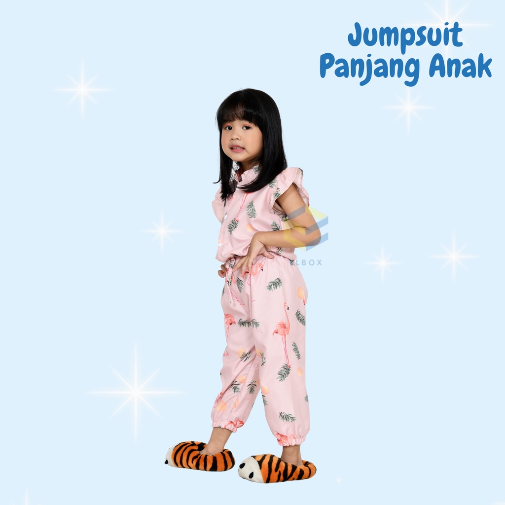 JUMPSUIT ANAK PANJANG KARAKTER 1-8 TAHUN