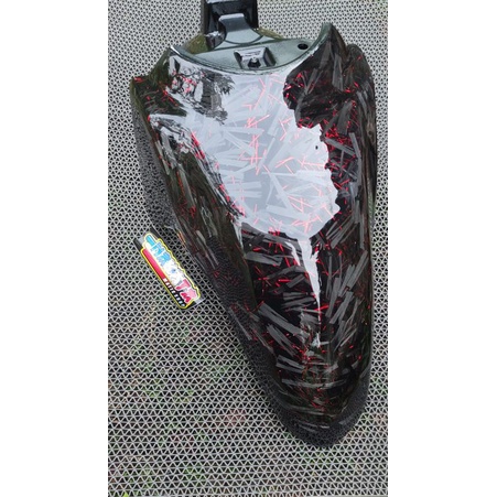 Spakbor depan vario 125 new 2018-2022 karbon kevlar forged slebor depan vario 125 new dan vario 150 