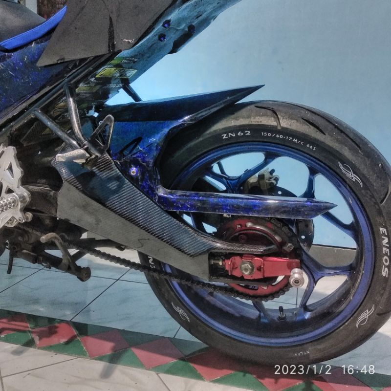 Swing Arm Banana NINJA 250 FI OLD. NINJA 250 KARBU karbon kevlar + forged, arm banana ninja250 karbo