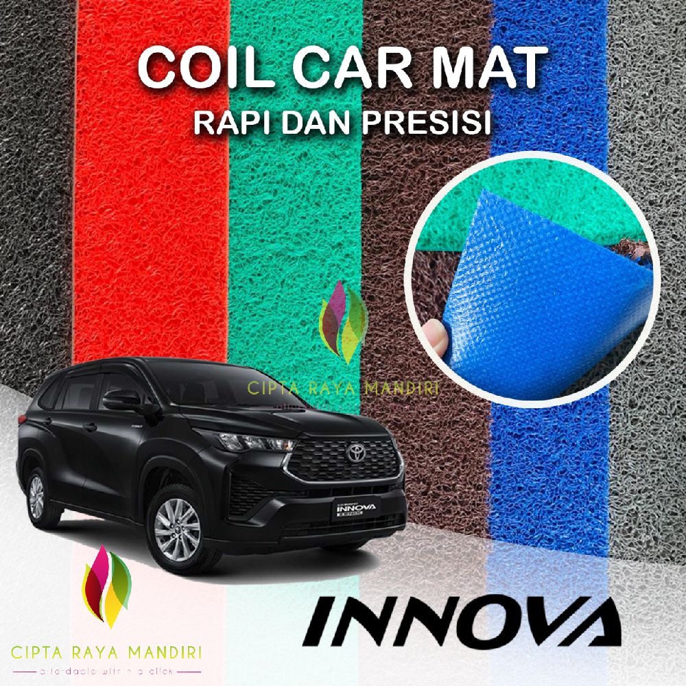 Karpet Mobil Mie Bihun TOYOTA Innova Zenix Hybrid 1 Warna