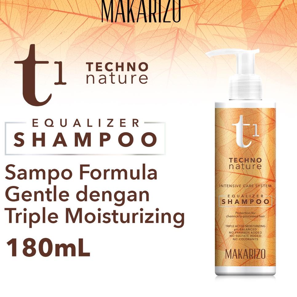 Makarizo T1 Techno Nature Equalizer Shampo Conditioner