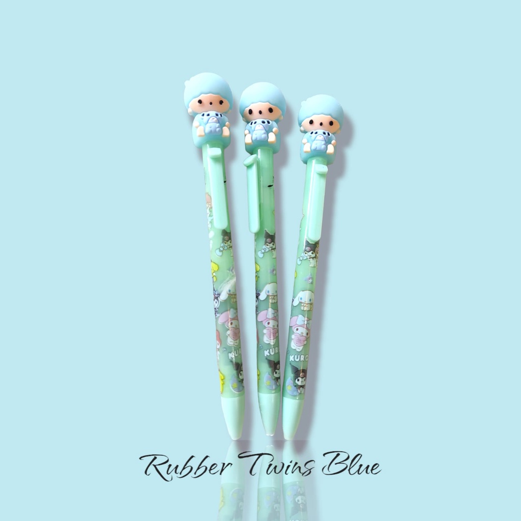 PULPEN RUBBER SANRIO PEN SANRIO PEN LUCU ATK PULPEN PULLPEN SANRIO KUROMI POMPOMPURIN CINNAMOROLL MY MELODY MELODYY HELLO KITTY KITTYY PULPEN HK ALAT TULIS KANTOR LUCU PULPEN TEKAN PULPEN ANAK @banyak