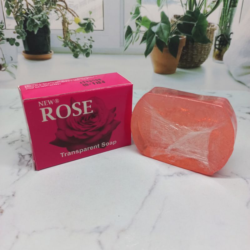 SABUN ROSE | SABUN NEW ROSE | TRANSPARAN SOAP