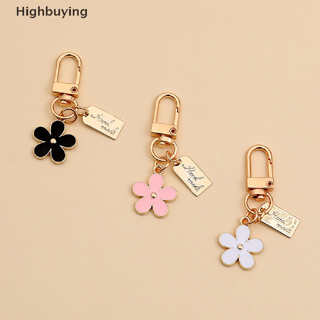 Hbid Gantungan Kunci Daisy Kecil Bunga Lucu Airpods Bluetooth Headset Pelindung Case Pend Glory