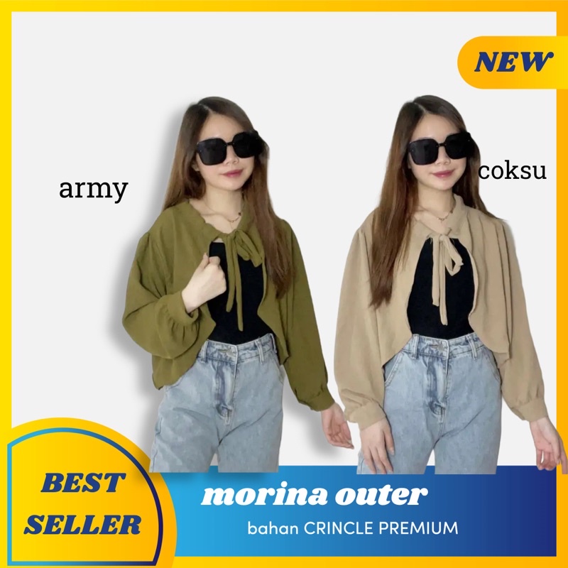 RD FASHION ⭐️ PREMIUM AIRFLOW CRINCLE ⭐️ Morina Outer CRINCLE