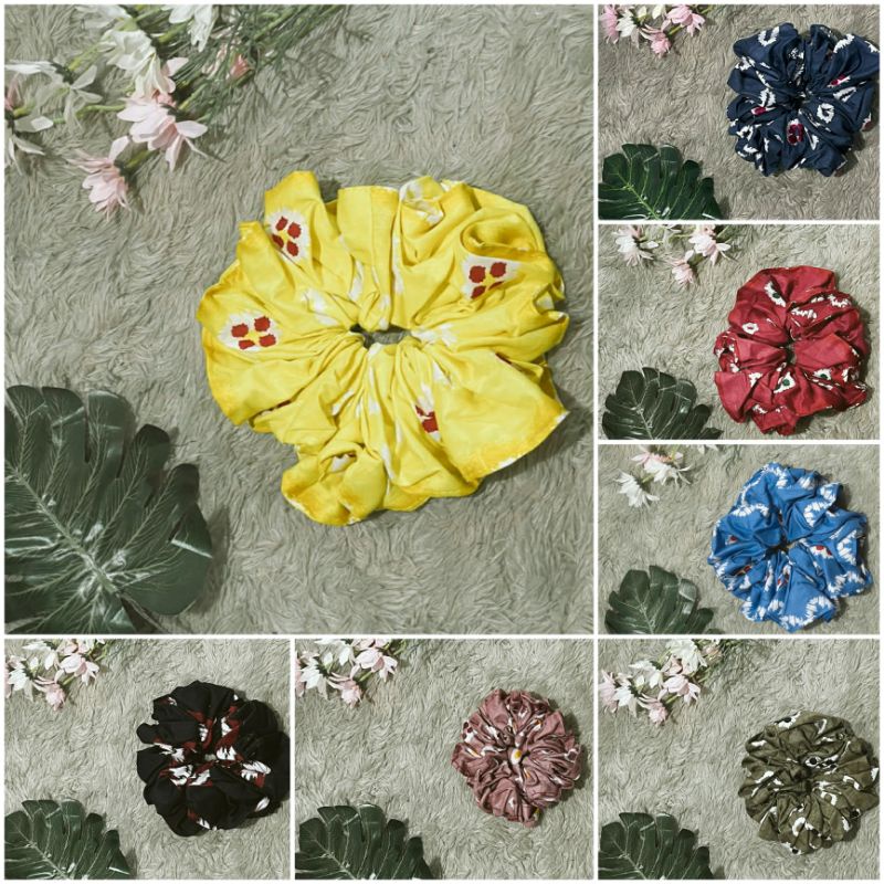 SCRUNCHIE MOTIF JUMPUTAN TER murrrah