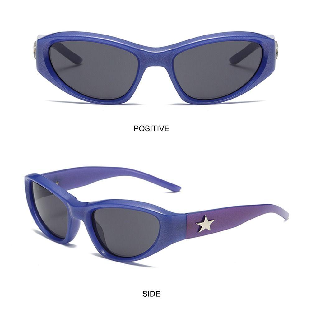 Wonder Wrap Around Sunglasses UV400 Punk Driver Kacamata Eyewear Shades