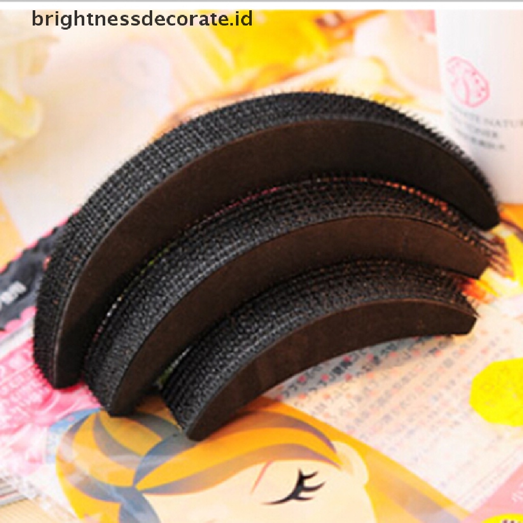 [Birth] 3x Beda Ukuran Wanita Volume Dasar Rambut DIY Bump Styling Insert Tool HOT [ID]