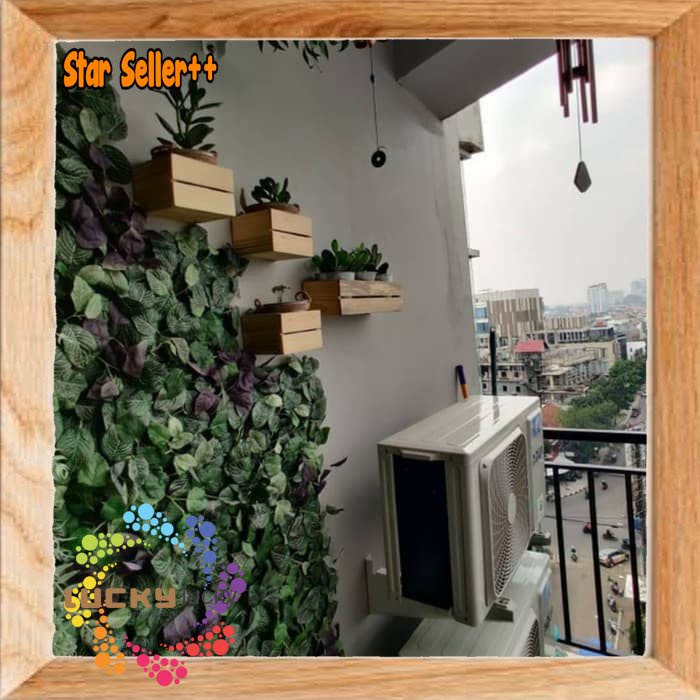 Rak dinding pot bunga tanduk rusa || rak dinding serbaguna jati londo2