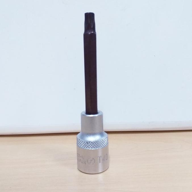 Lippro Star Bit Socket Panjang T40 / T-40 / T 40 Mata Sock Sok honglie77 Juara