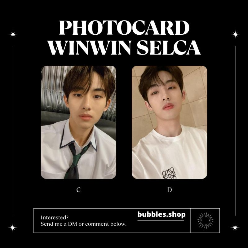 PHOTOCARD UNOFFICIAL WINWIN WAYV SELCA