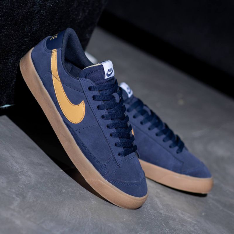 Nike Blazer Low '77 Vintage &quot;Navy Brown&quot;