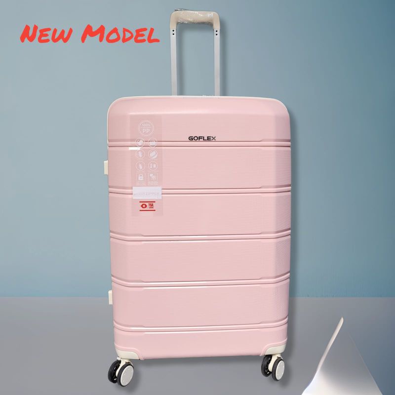 Koper Fiber Goflex GF102 P 20 inch/24 inch/28 inch bahan PP Hardcase ORI - kabin size dan Bagasi
