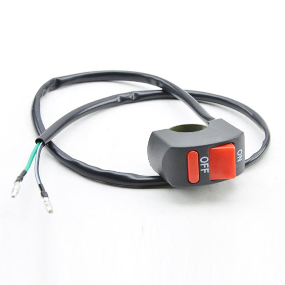 POPULAR 2pcs Saklar Stang Motor Praktis Universal Stang Refit ON/OFF Indikator Lampu Saklar Indikator