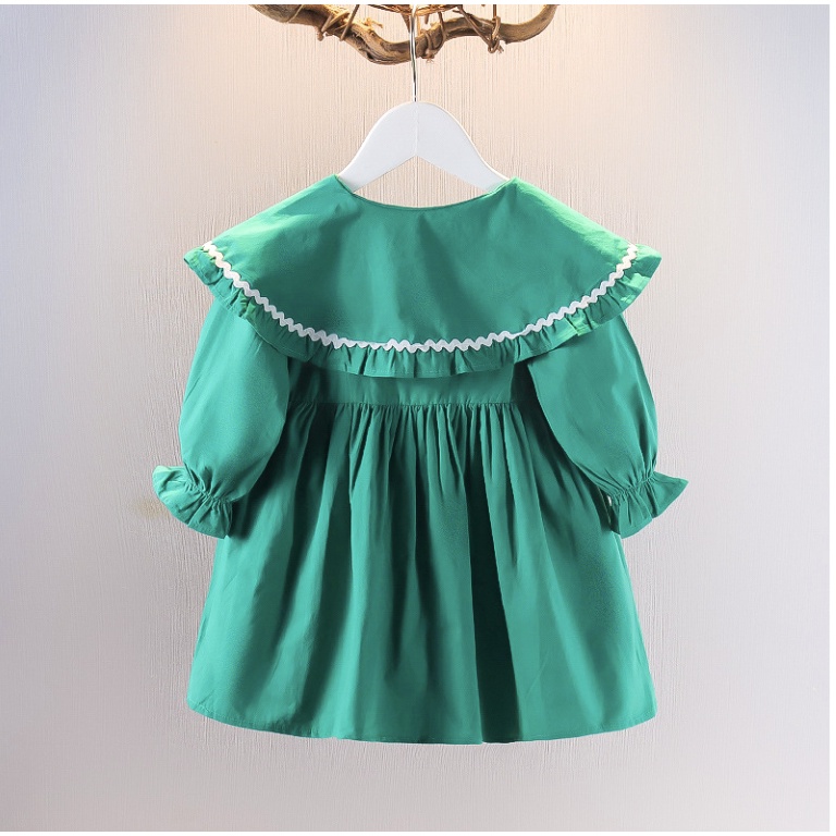 BABYFIT MAGNOLEE baju dress lengan panjang anak kemeja gaun import ha-0520r