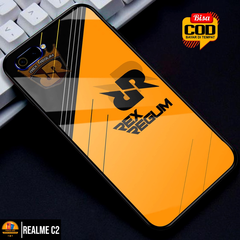 Case REALME C2 - Casing REALME C2 Terbaru 2022 MIRACLE CASE [ RRQ ] Silikon REALME C2 -  Case Hp - C