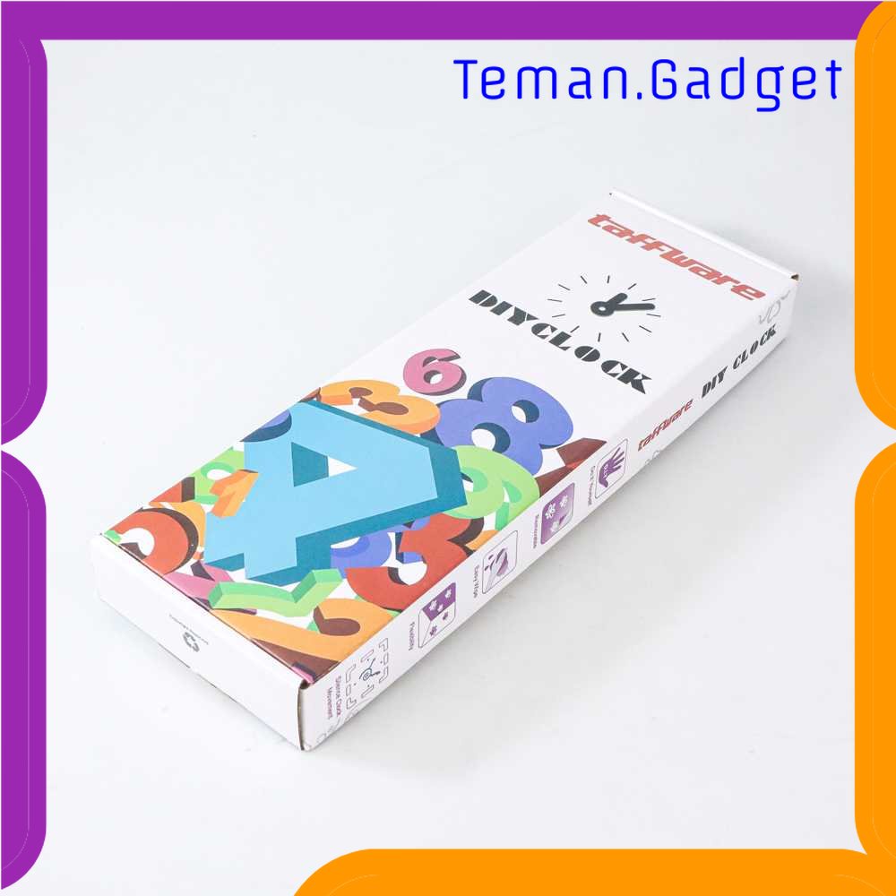 TG-PJM Taffware Jam Dinding Besar DIY Giant Clock Quartz 80-130cm - DIY-202