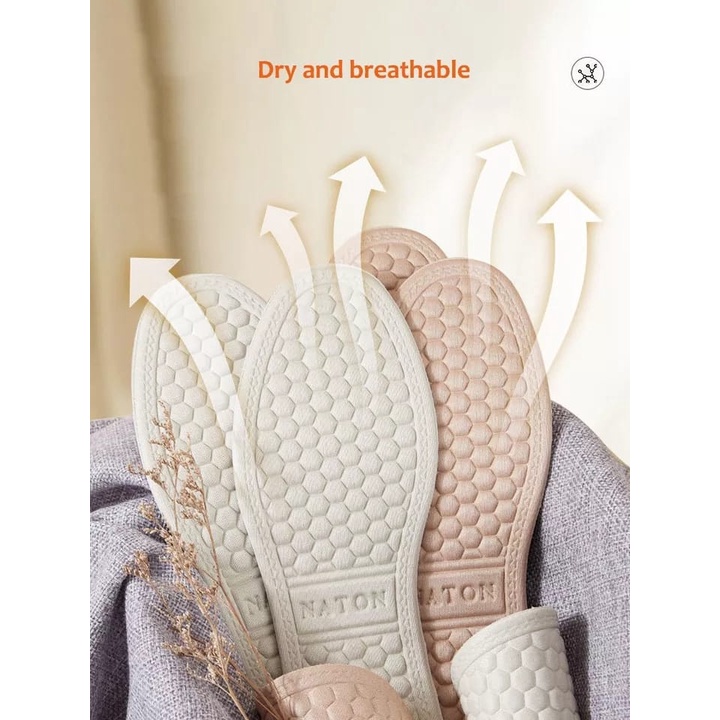 INSOLE SEPATU ANTI BAU KAKI BAHAN EMPUK ALAS SEPATU ANTI BACTERIAL