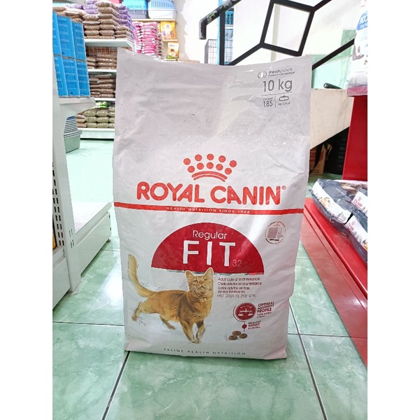Grab/Gojek only Royal Canin fit 32 10kg Freshpack/ Rc fitt 32/ dryfood