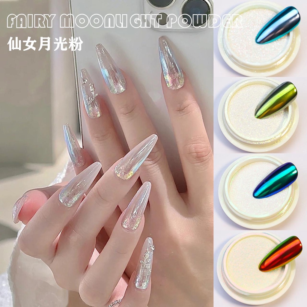 Powder untuk Nail Gel Fairy Moonlight