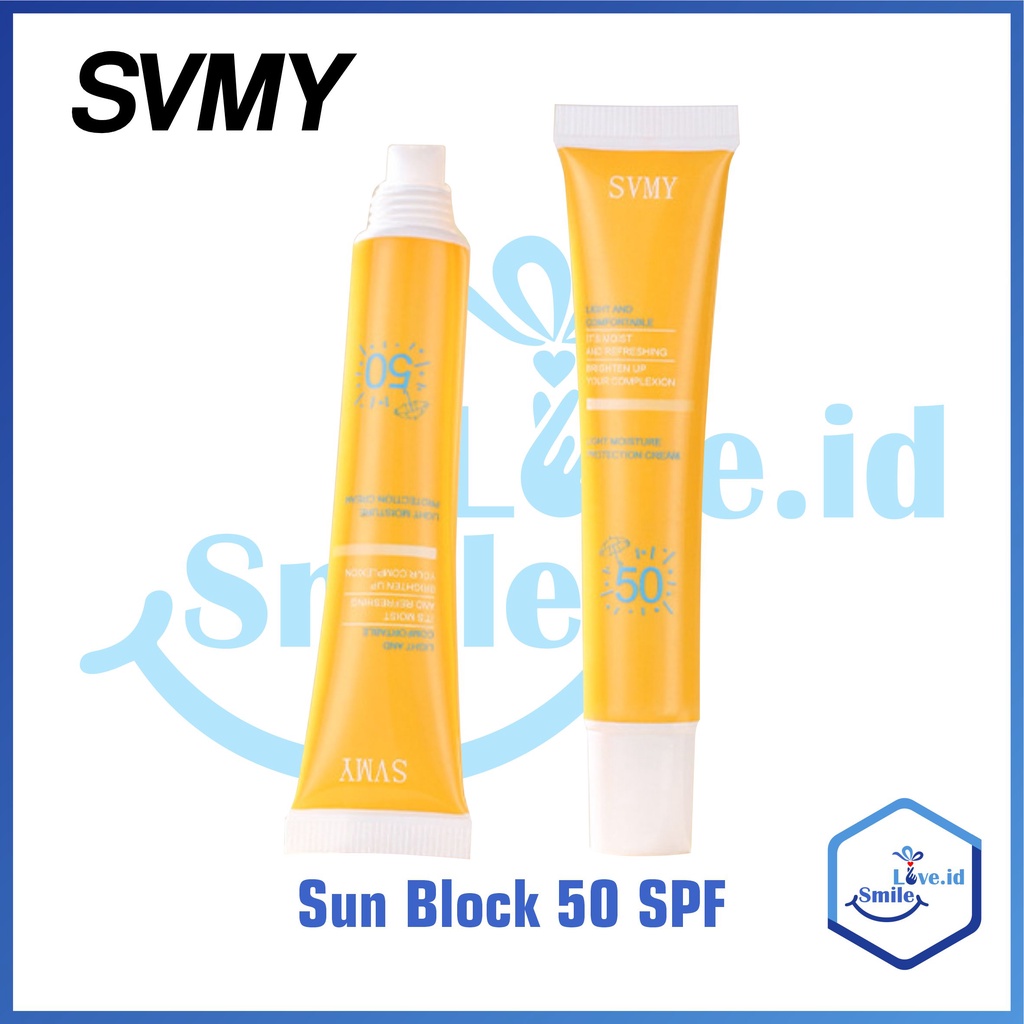 SVMY Lameila Mini Sun Block SPF 50 PA+++ Sun Screen Sunblock Wajah Pelindung dari Sinar Matahari L41