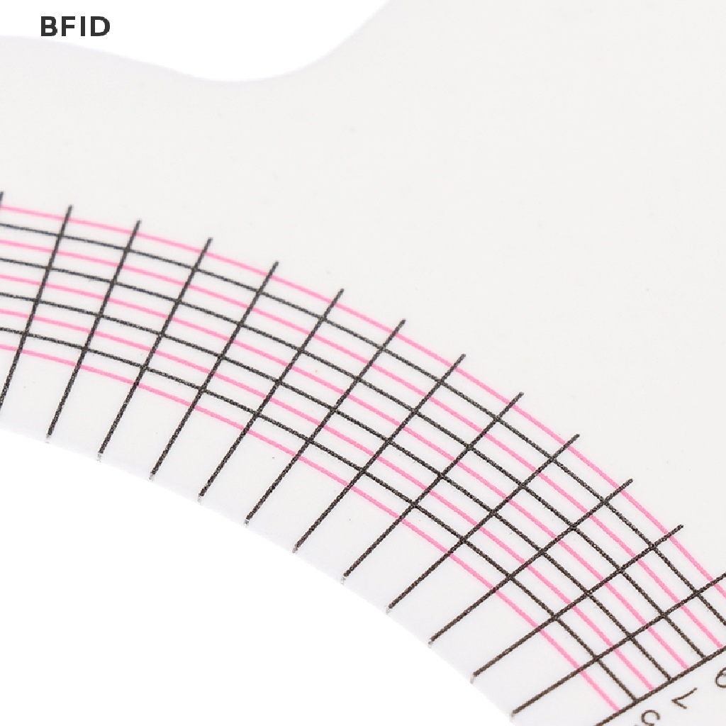 [BFID] Penggaris Stensil Alis Bulu Mata Panjang Dan Pengeriting Derajat Ukur Penggaris Tools [ID]