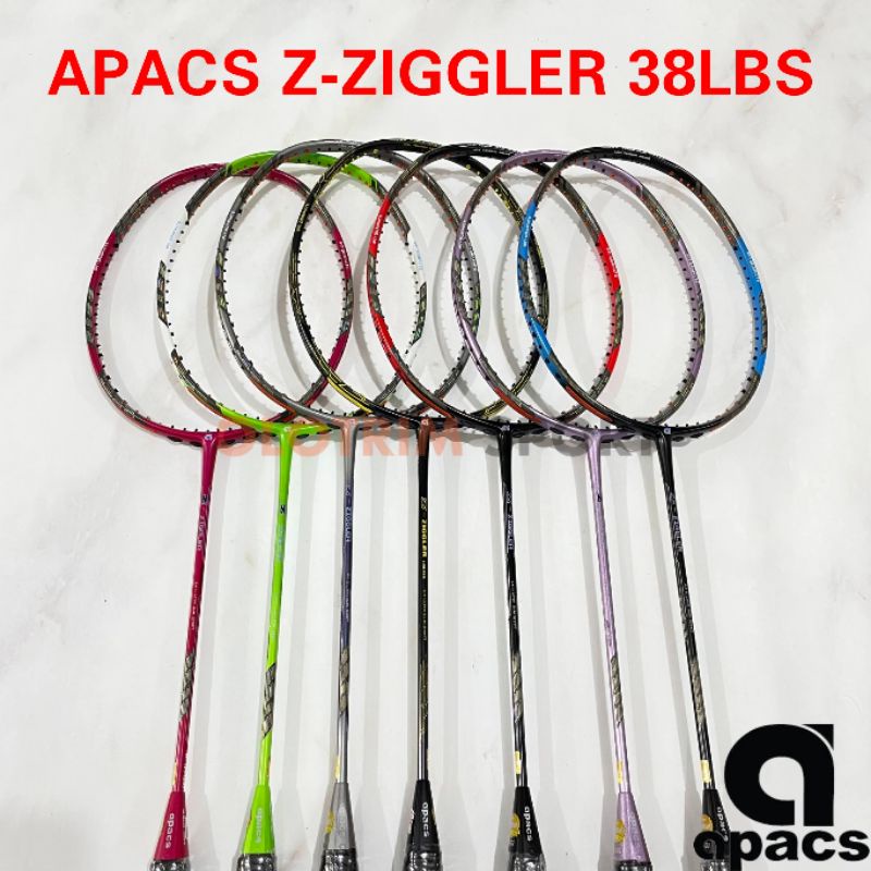 Raket Badminton Apacs Z Ziggler 38lbs Z-Ziggler Original