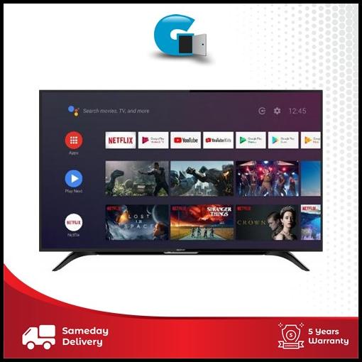 Sharp Aquos 50 Inch 4K Ultra-Hdr Android Smart Led Tv 4T-C50Bk1I