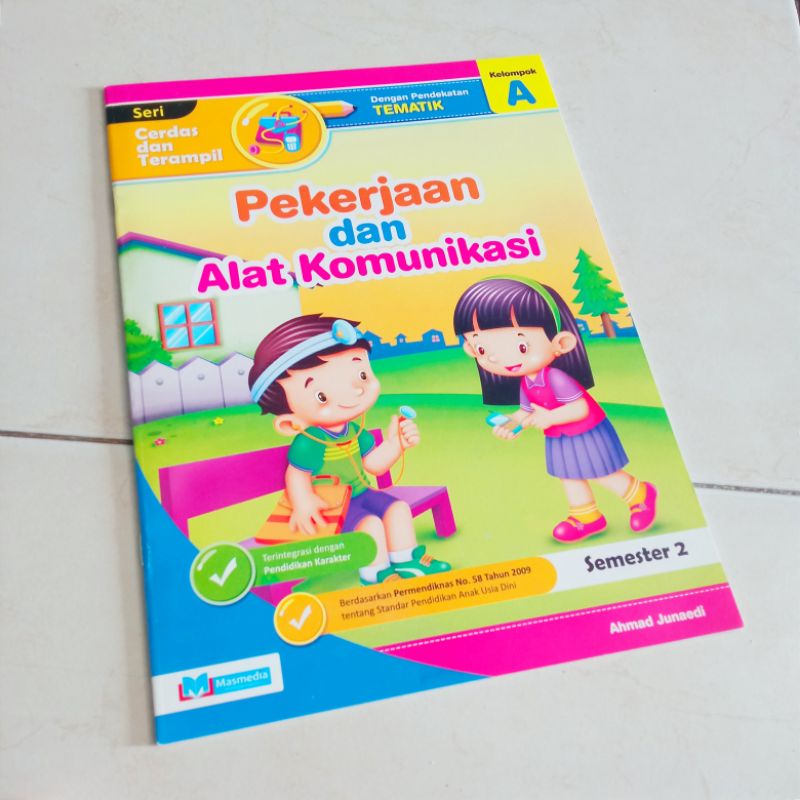 Jual Buku Aktivitas Anak / Pekerjaan Dan Alat Komunikasi / Dengan ...