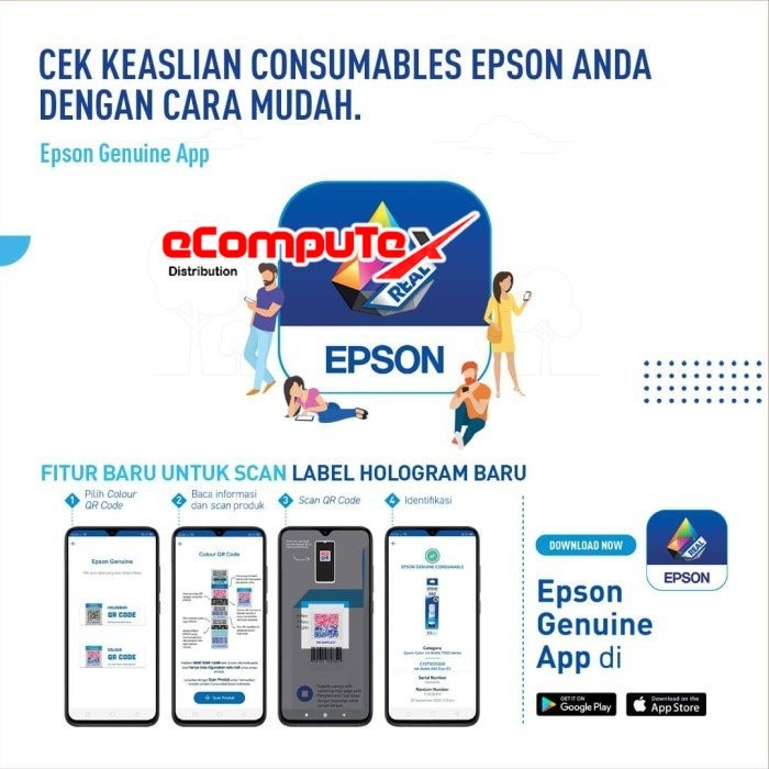 PRINTER EPSON SURECOLOR SC-F130 A4 DYE SUBLIMATION TEXTILE 4 WARNA SC F 130