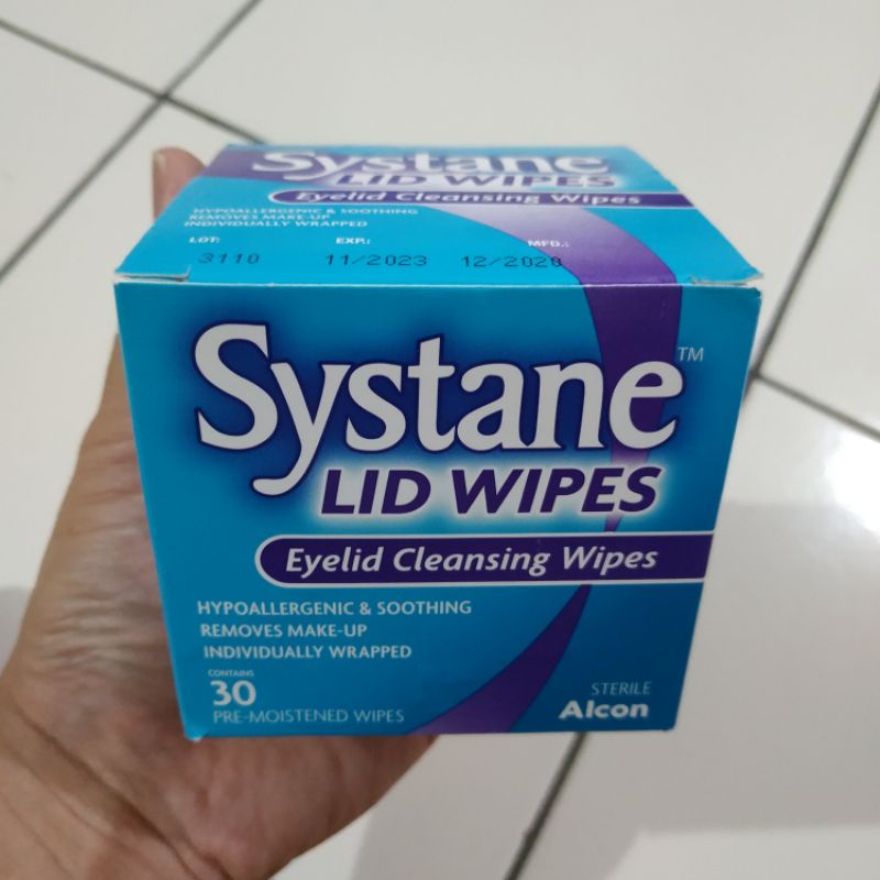 Alcon Systane Lid Wipes Isi 30 Sachet