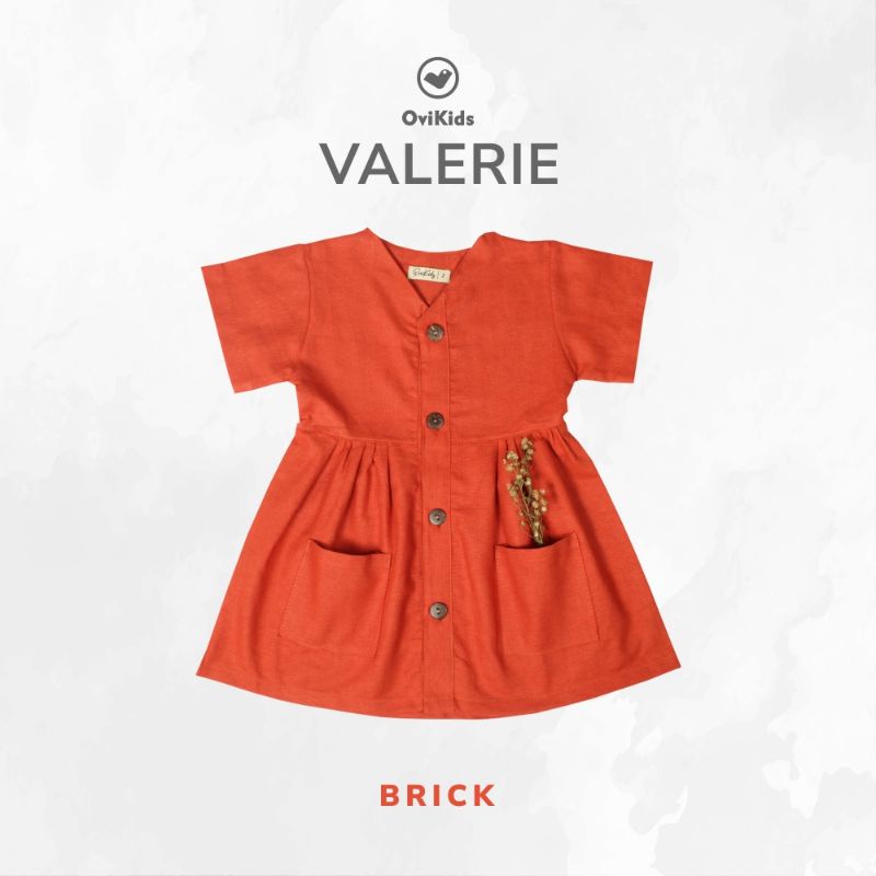 OVIKIDS -DRESSY -VALERIE | Atasan baju drees anak perempuan (1-6 tahun)