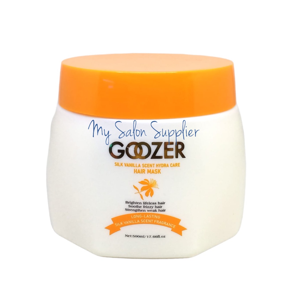 Goozer Silk Vanilla Scent Hydra Care Hair Mask Masker Rambut 500ml