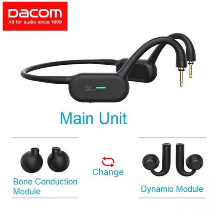 66 DACOM GEMINI G100 - 2-in-1 Sport Bluetooth Headset - IPX6 Waterproof