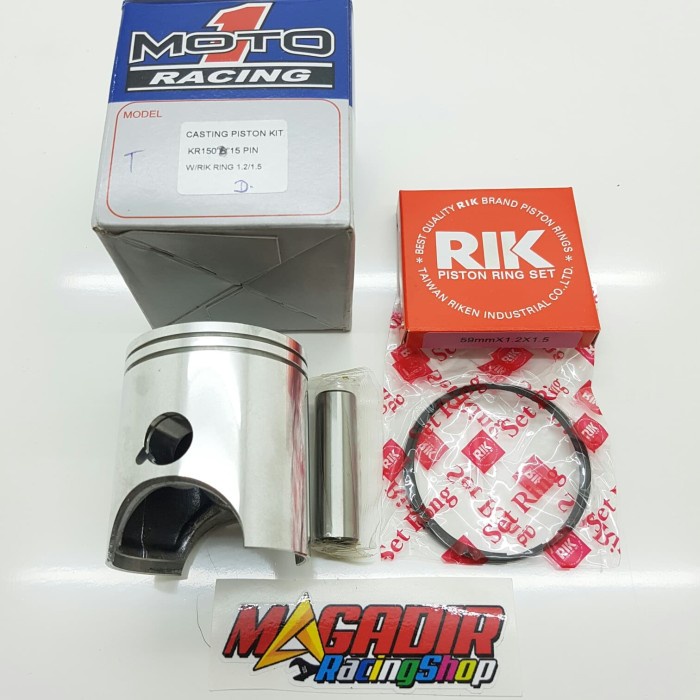 Seher / Piston Kit Ninja R / RR Kode D Moto1 / Moto 1 pen 15mm