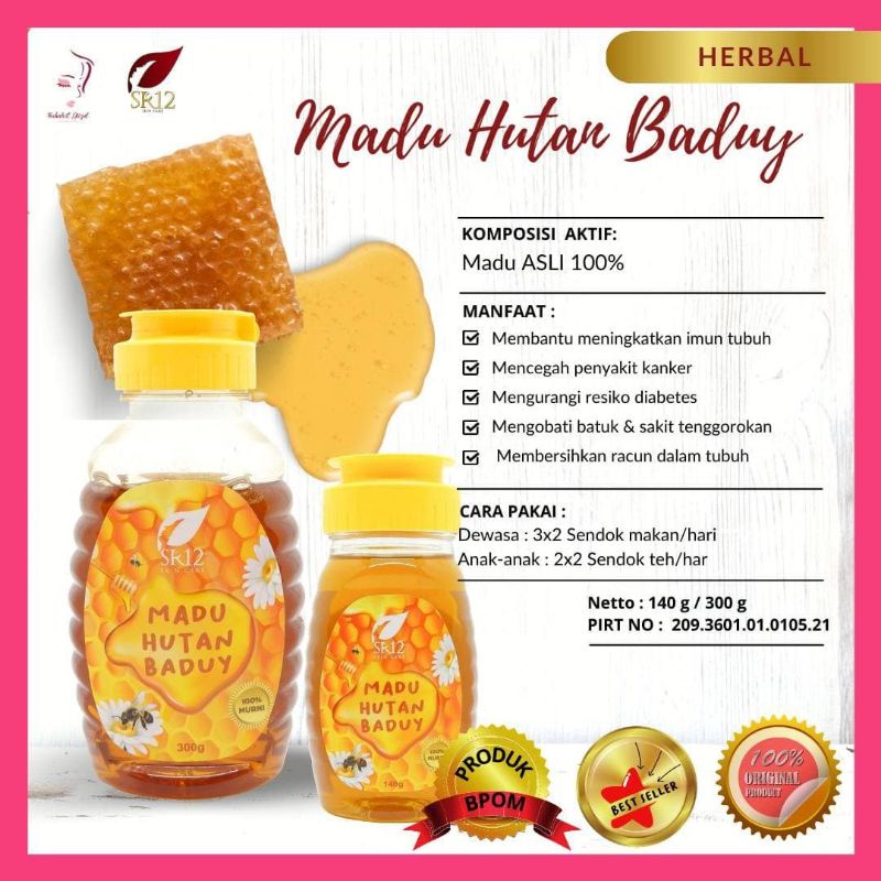 

Madu SR12 Madu Hutan Baduy MaduAsli Untuk Semua Usia