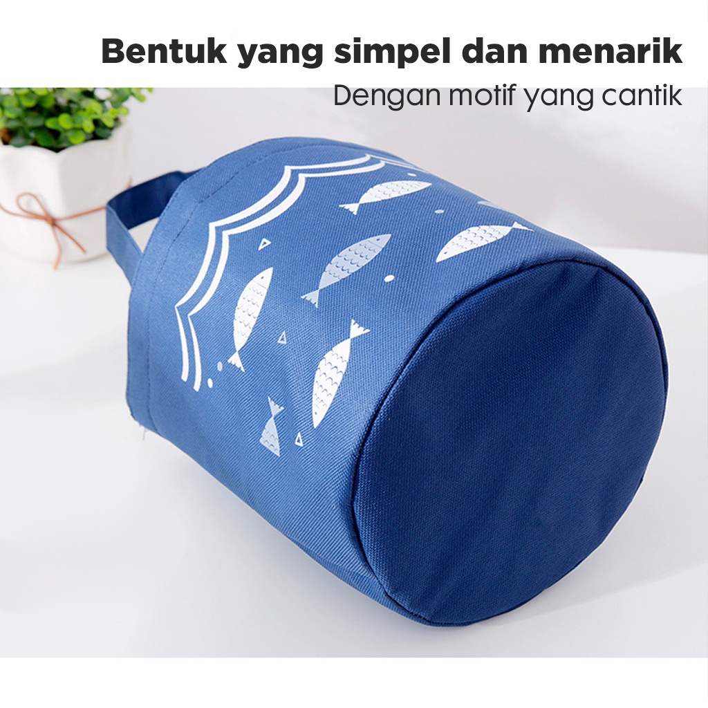 Lunch Bag / Tas Bekal Tahan Panas/ Lapisan Thermal / Tas Bekal Anak dan Dewasa / Lunch Cooler Bag Box