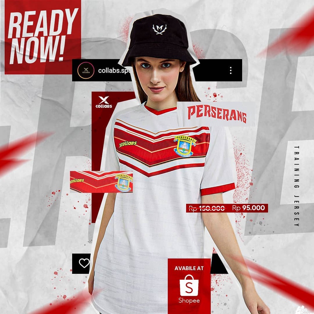 Collabs Sportstyle - Jersey Official Liga - Jersey Training Perserang