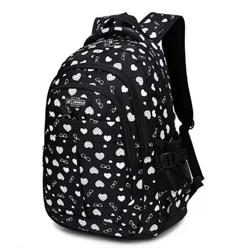 Tas Ransel sekolah Anak Motif Love Backpack Sekolah anak Perempuan SD SMP