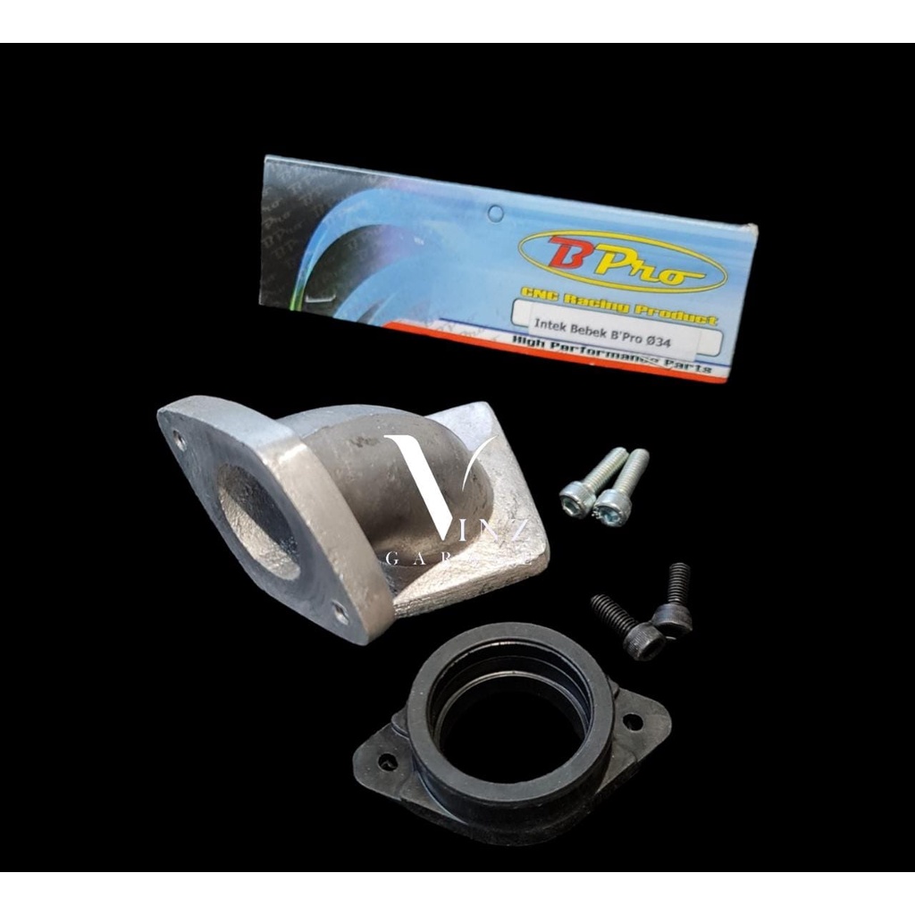 Intake Manipul BPRO Bebek Universal Ukuran 34 / Manipul Manifold Manipol Racing Jupiter RX King Vega