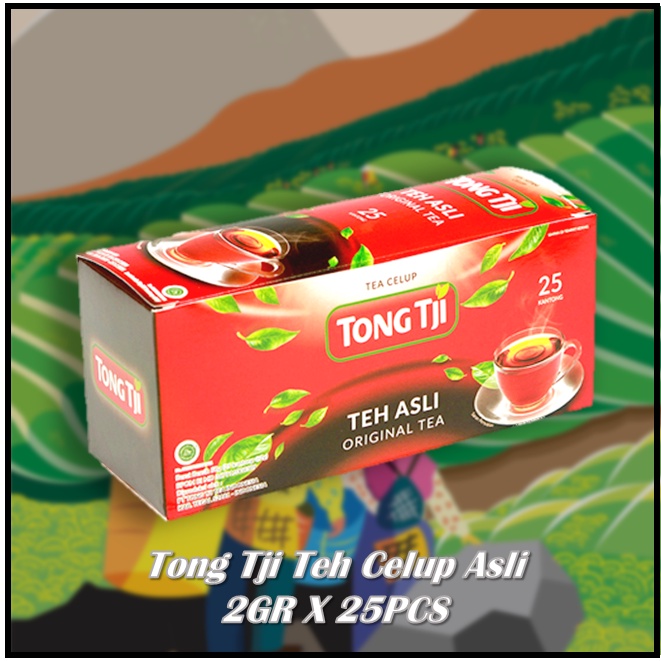 

Tong Tji Teh Celup Asli 2GR X 25PCS