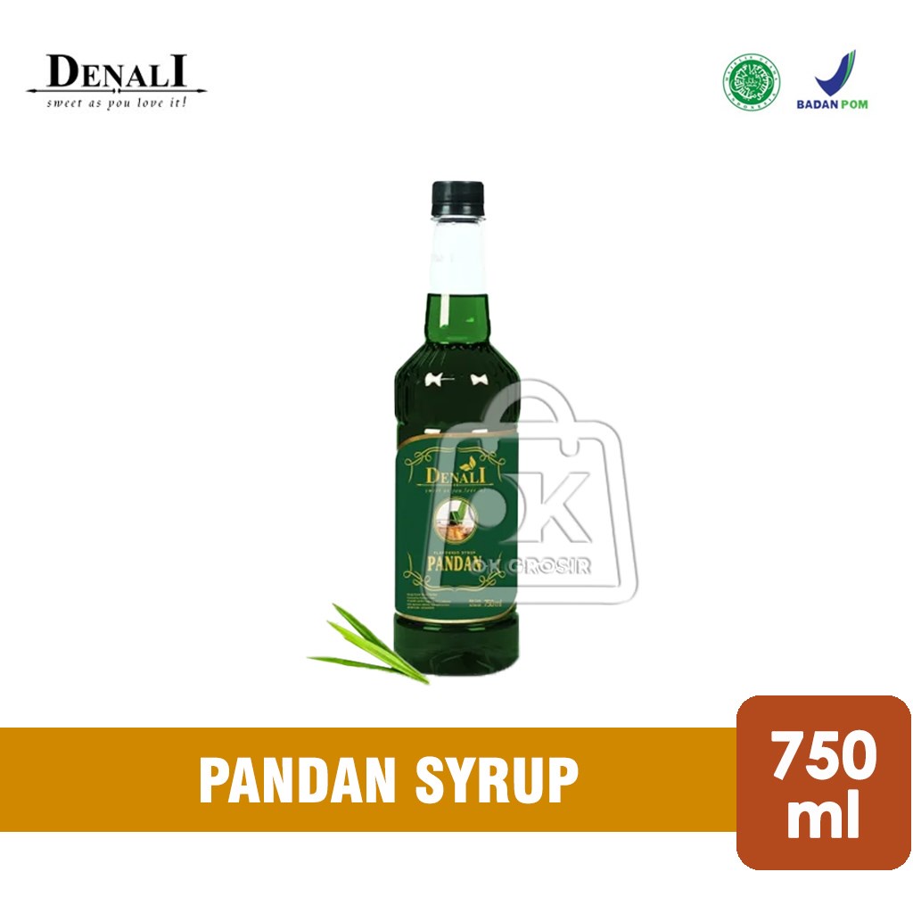 

Syrup Pandan Denali / Sirup Pandan (Botol Plastik 750ml)