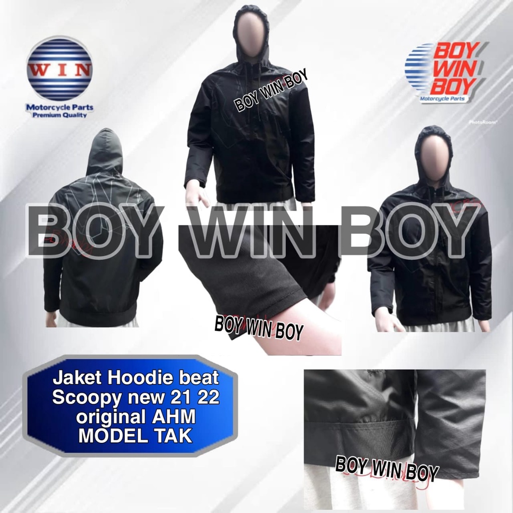 Jaket Hoodie Beat Scoopy New 2021 2022 original AHM TAD