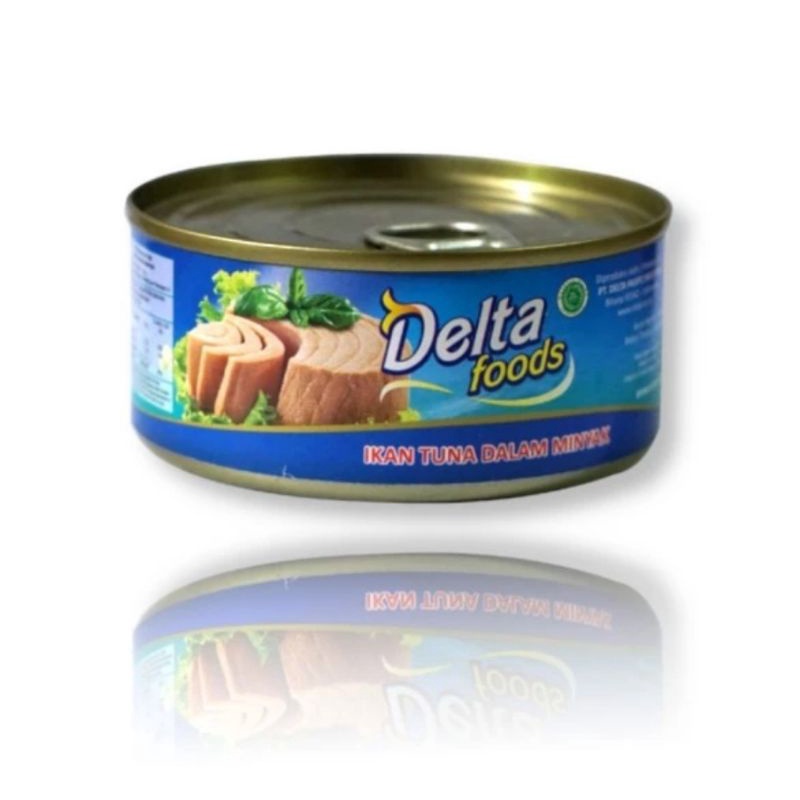 

seafood ikan tuna fillet kaleng delta foods