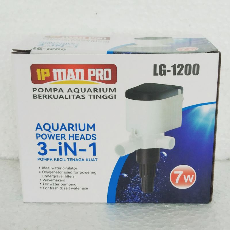 mesin pompa celup  IP MAN PRO LG 1200 power heads ph aquarium kolam waterpump  filter akuarium water pump kolam