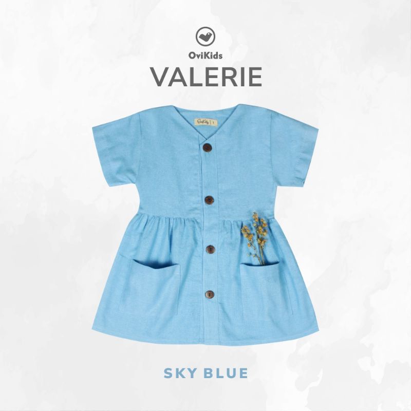 OVIKIDS -DRESSY -VALERIE | Atasan baju drees anak perempuan (1-6 tahun)