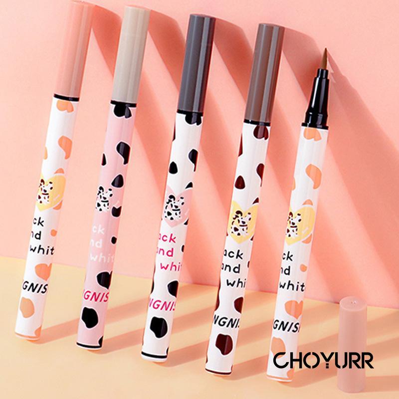 【COD】Eyeliner Pen Liquid No-Smudge Waterproof Long-lasting Silkworm Eyeliner Beauty Makeup Korean Original Import-CH